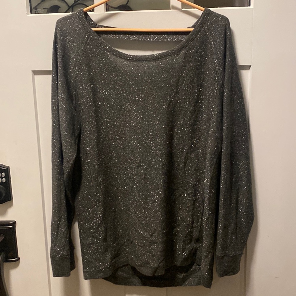 ANA Grey Glittery Sweater